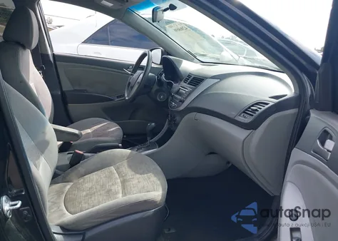 2017 Hyundai Accent Se z USA, uszkodzony, nr VIN KMHCT4AE4HU273853